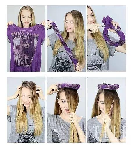 用T恤卷發(fā) 一覺醒來美成女神
