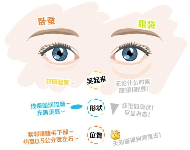 臥蠶真的太重要了，沒有也要畫出來！