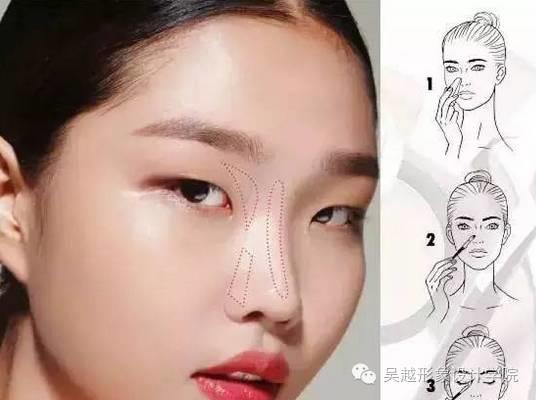 彩妝老師分享：無需整形，“妝”出高挺鼻梁