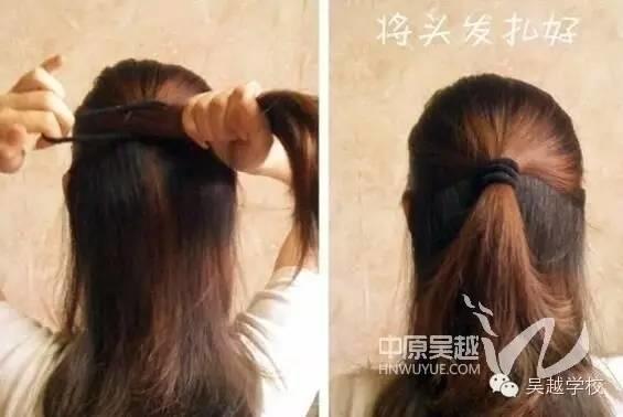 女人的馬尾這樣扎，美到?jīng)]朋友