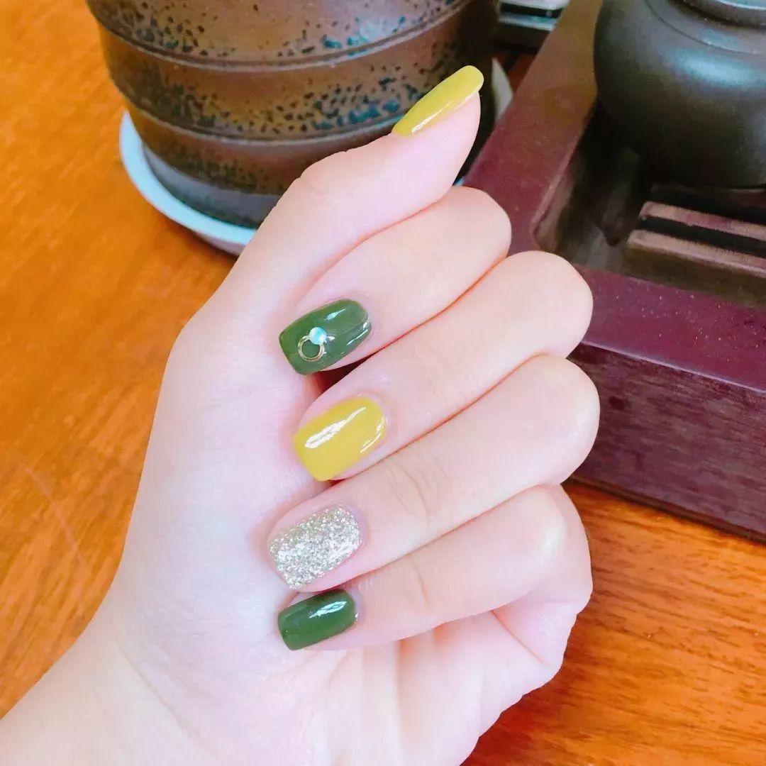千山萬水粽是情，“棕意”你的綠色系美甲，清涼又顯白！