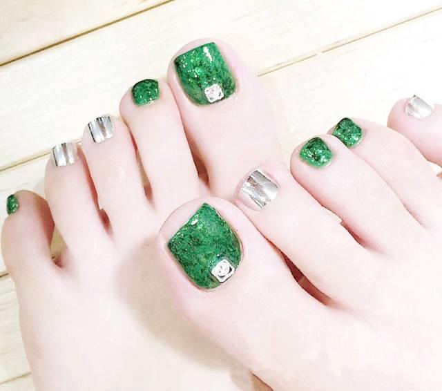千山萬水粽是情，“棕意”你的綠色系美甲，清涼又顯白！
