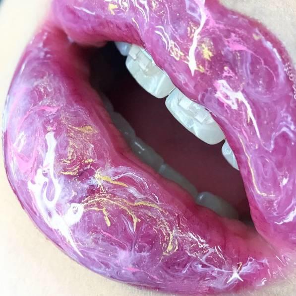 唇妝竟然能畫成這樣？仿佛打開了新世界的大門...