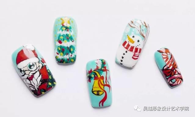 圣誕節(jié)狂歡，仙女們不可缺少的美甲樣式