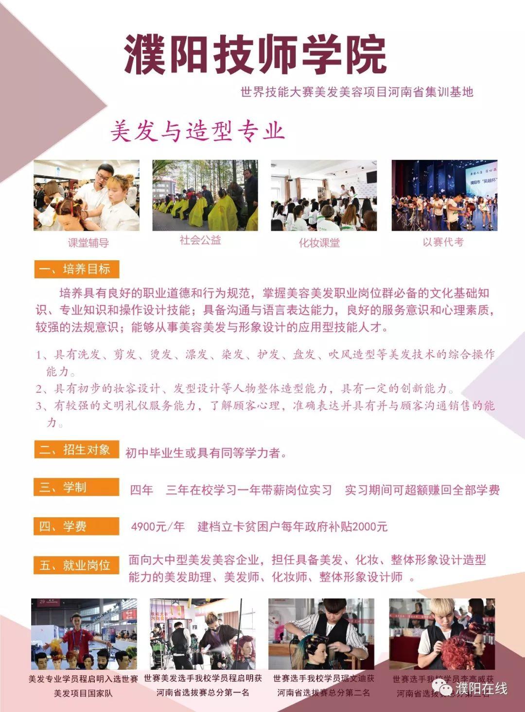 世界技能大賽集訓(xùn)基地——濮陽(yáng)技師學(xué)院王牌專業(yè)開始招生啦！